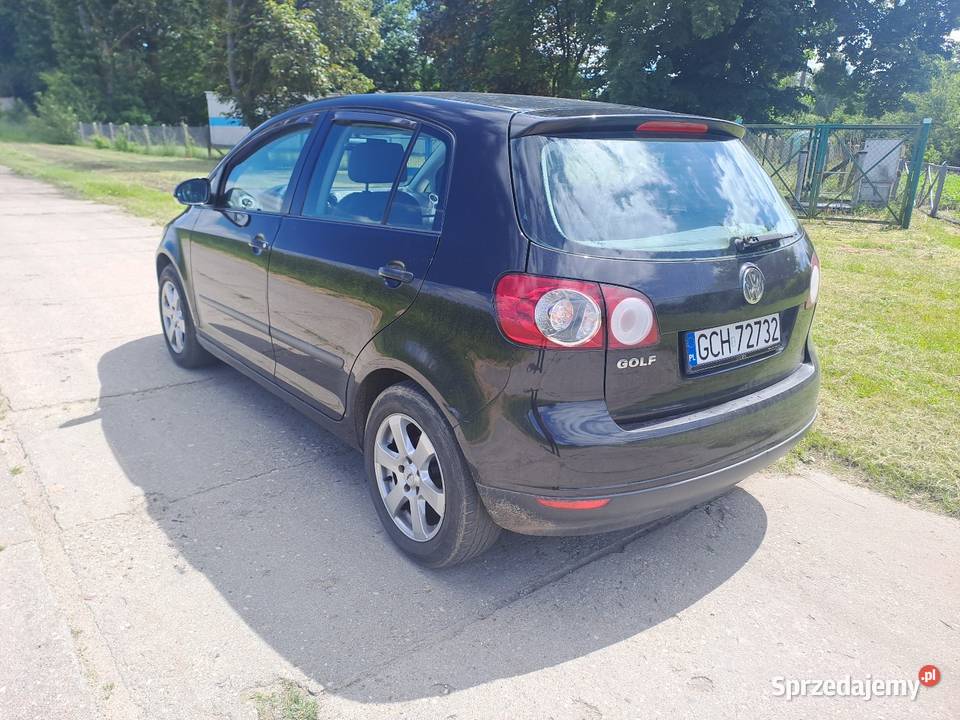 Volkswagen Golf plus z gazem poduszka powietrzna pomorskie Człuchów