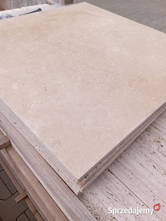 Płytka marmurowa TRAWERTYN 60x60x15 mat Przemyśl