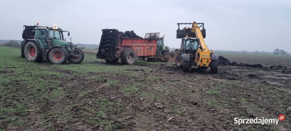 Usługi rozworzenia wyworzeni obornika Dobrzyniewo Duże