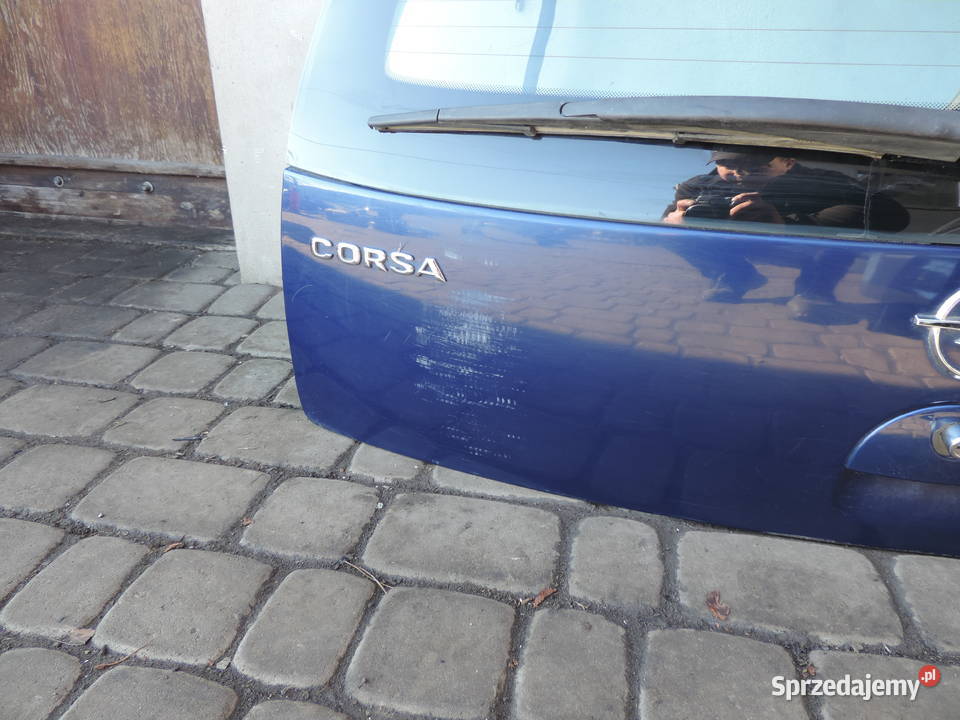 OPEL CORSA C KLAPA BAGAŻNIKA TYŁ TYLNA Z21B