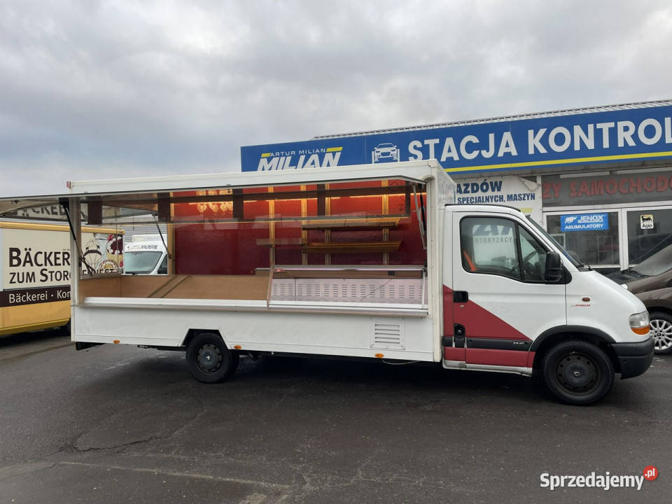 Renault Master Autosklep warzywniak biały Renault Syców