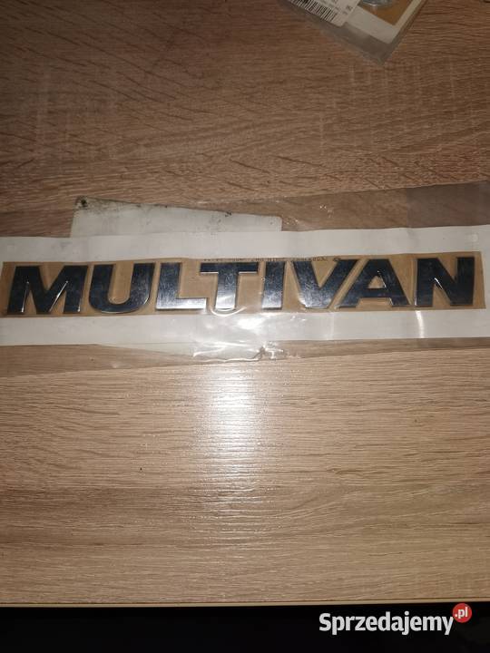 NOWY Emblemat Multivan Volkswagen Oryginał