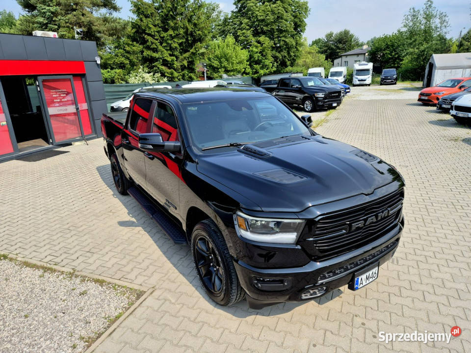 RAM 1500 Bezwypadkowy w oryginale wersja Sport tempomat Konstancin-Jeziorna