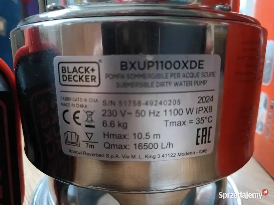 Pompa do wody Black Decker Poznań