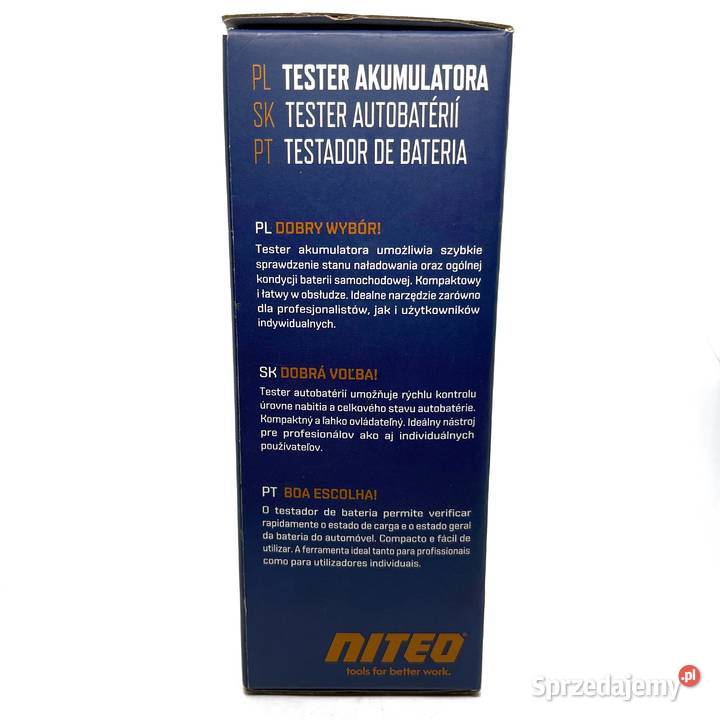 Niteo Tester Akumulatora CE120355 Testery i mierniki Elbląg