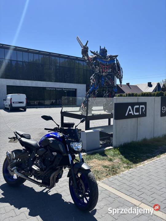 Yamaha MT07 A2 2020 r elektryczny starter
