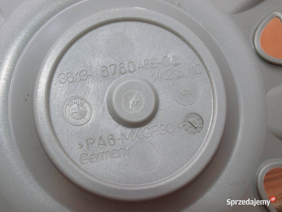 BMW kołpaki 16 oryginalne komplet 4 sztuki stalowe wielkopolskie Kalisz