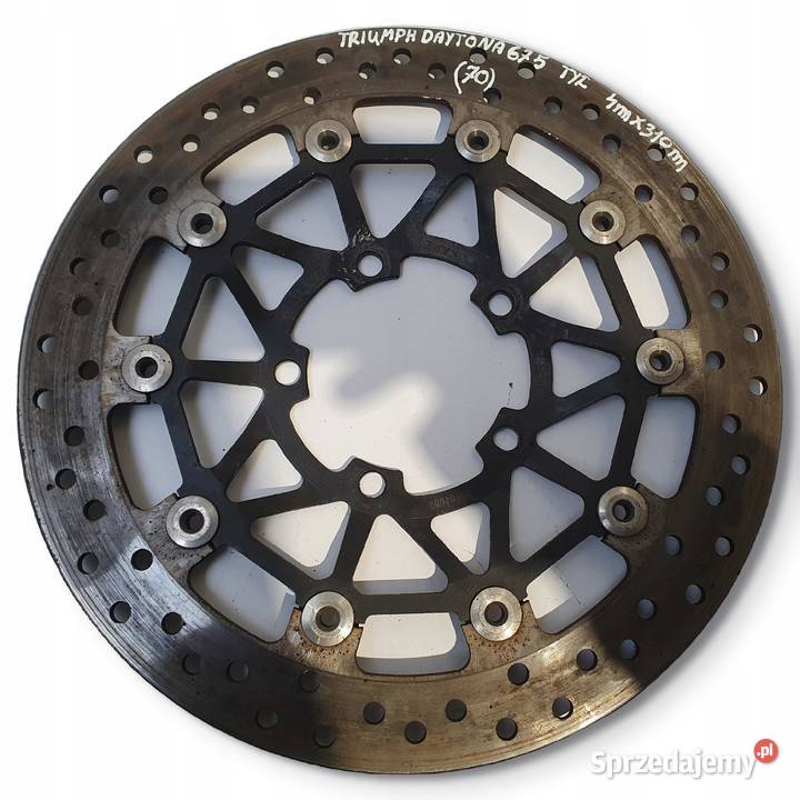 TARCZA HAMULCOWA PRZÓD Triumph Daytona Street Chełm