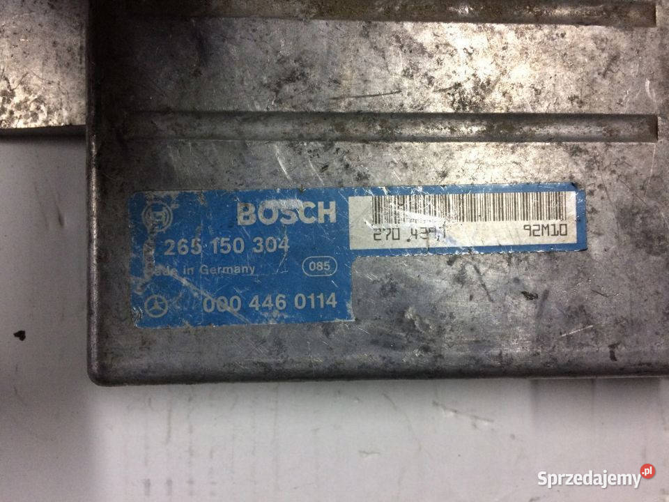 Sterownik ASBASR Mercedes 0004460114 0265150304 Układ elektryczny Maszewo