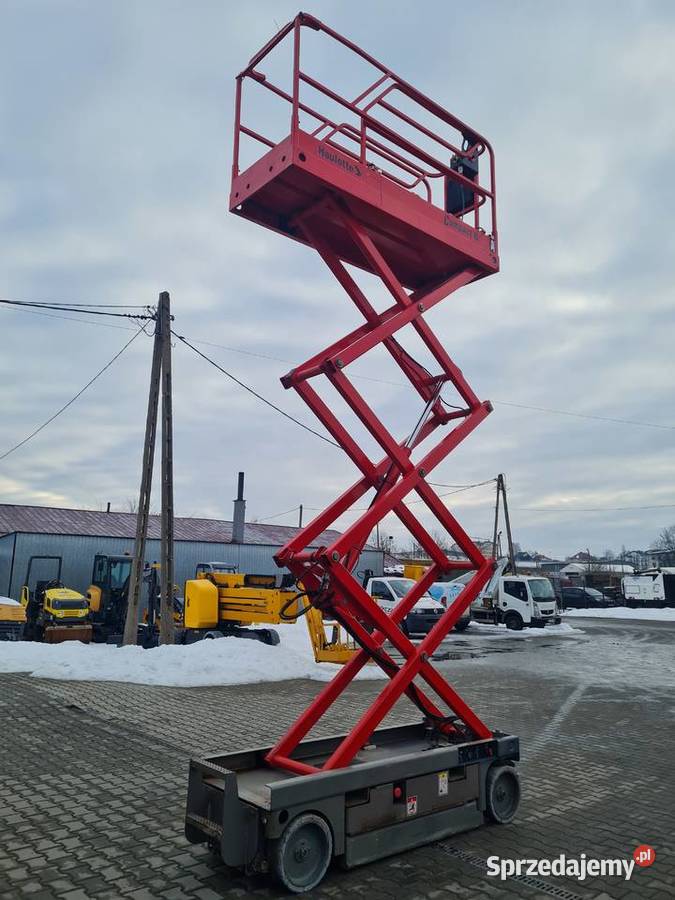 Podnośnik nożycowy elektryczny Haulotte Compact małopolskie Dąbrowa Tarnowska