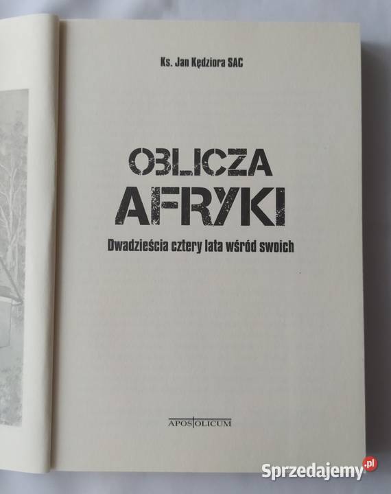 OBLICZA AFRYKI Jan Kędziora SAC Hajnówka