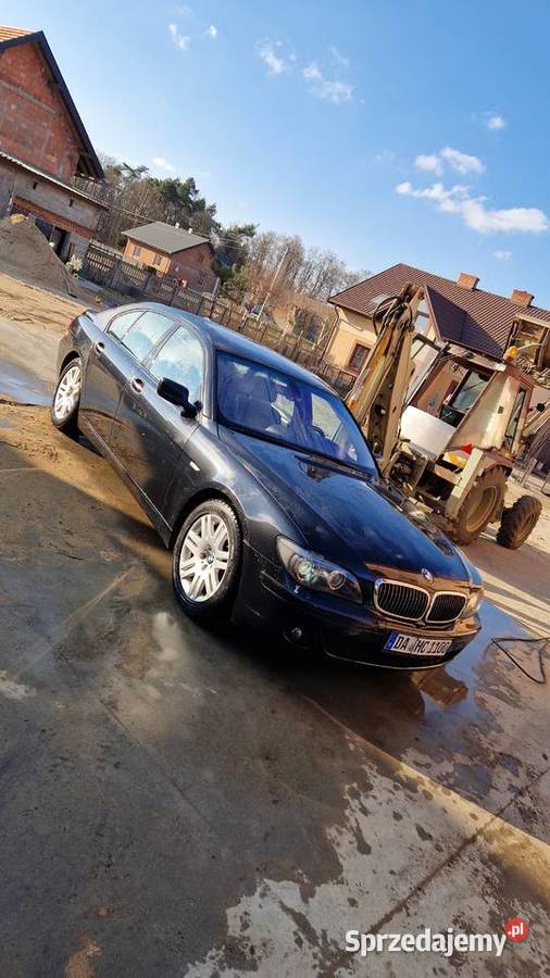 BMW 730D E65 bogata wersja siódemka nieuszkodzony Konin