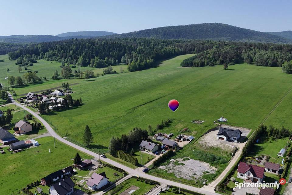 Działka 99a rolbud Smerekowiec Uście Gorlickie 419m małopolskie