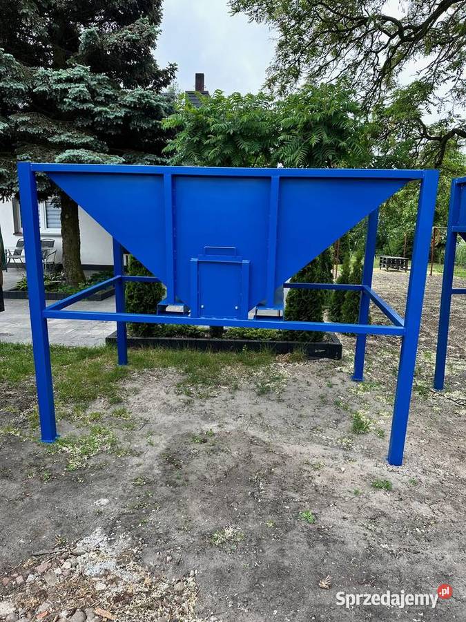 Kosz zasypowy workownica zasobnik 16 m3 Pozostałe Niedrzew Pierwszy