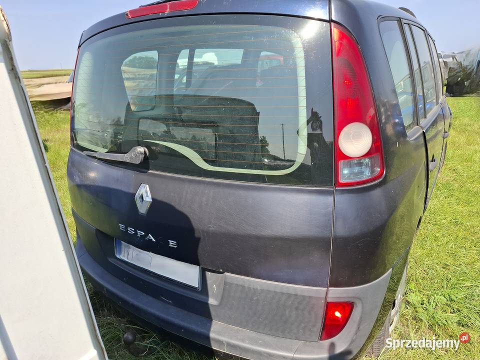 Samochód Renault Espace 19DCI 120 03r CZĘŚCI Wisznice