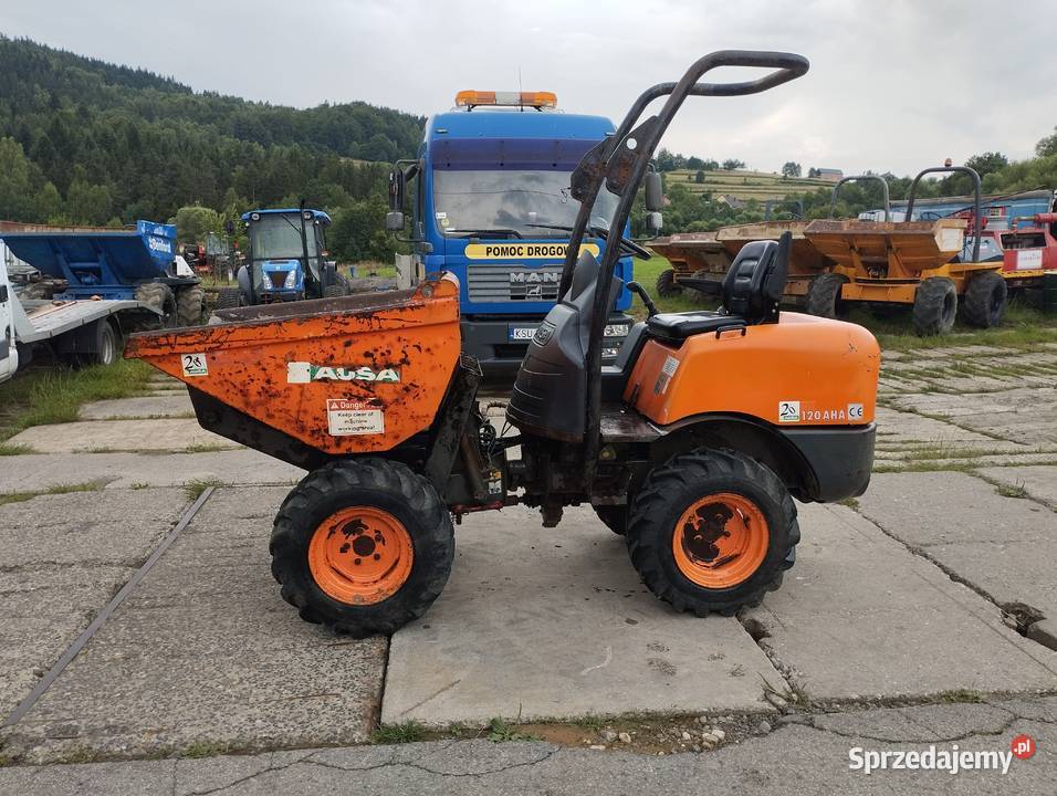 wozidło budowlane ausa AHA 120 benford terex Sucha Beskidzka