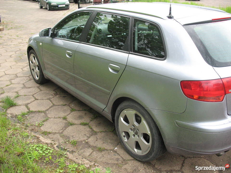 Audi A3 II 8P 19 TDI Ambiente 2006r Sedan / Limuzyna Audi Wasilków