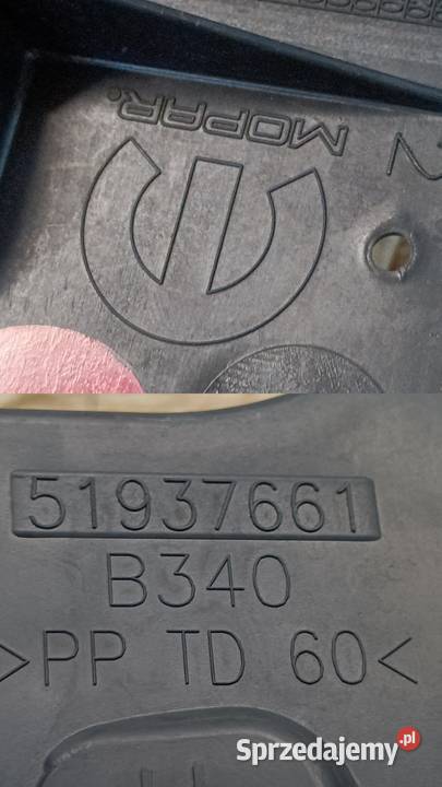 FIAT 500X ŚLIZG MOCOWANIE PROWADNICA ZDERZAKA osobowe wielkopolskie Pleszew