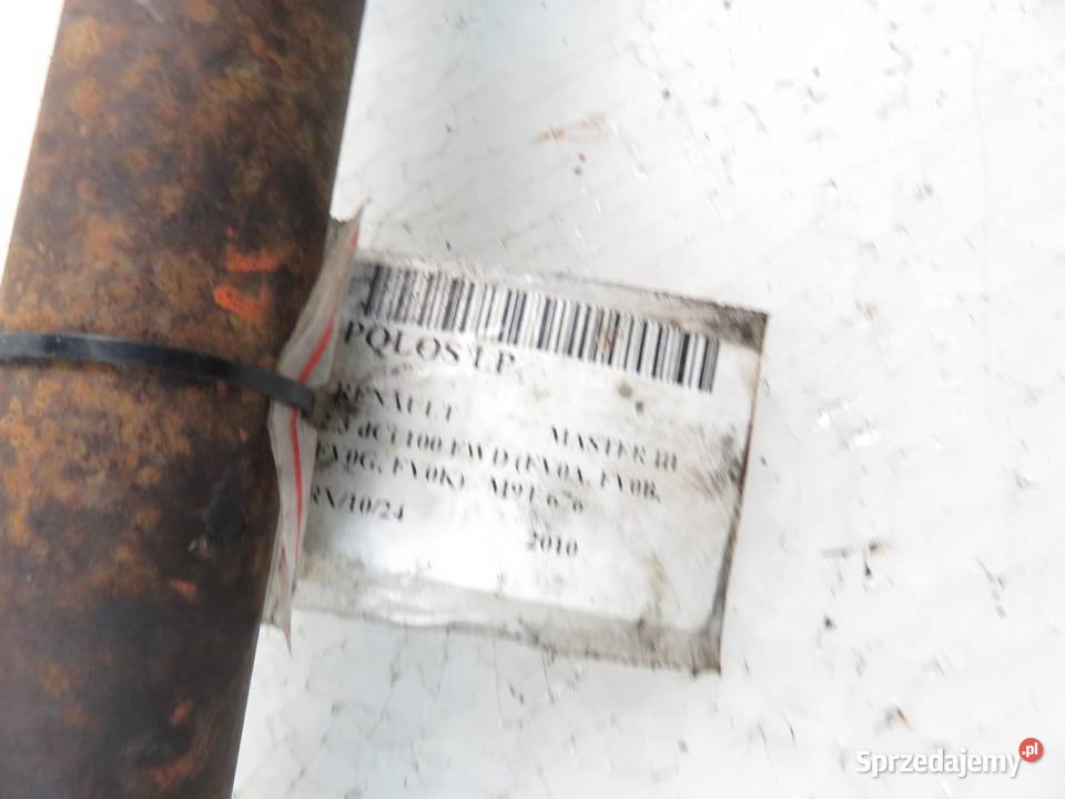 PÓŁOŚ LEWA PRZEDNIA RENAULT MASTER III 23 dCi