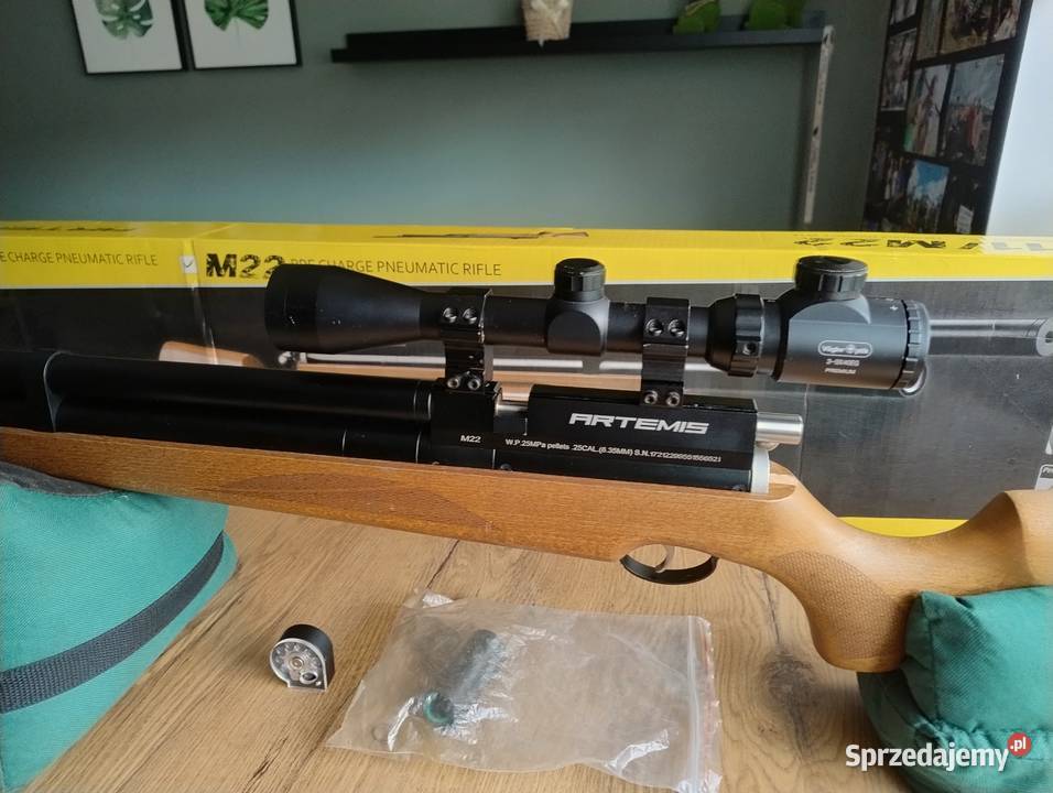 Wiatrówka PCP Artemis M22 635 tuningu u Kufla Ryki