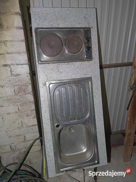 zlewozmywak z blatem i kuchenką elektryczną Staszów