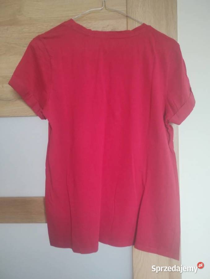 Czerwony tshirt Guess czerwony Bochnia