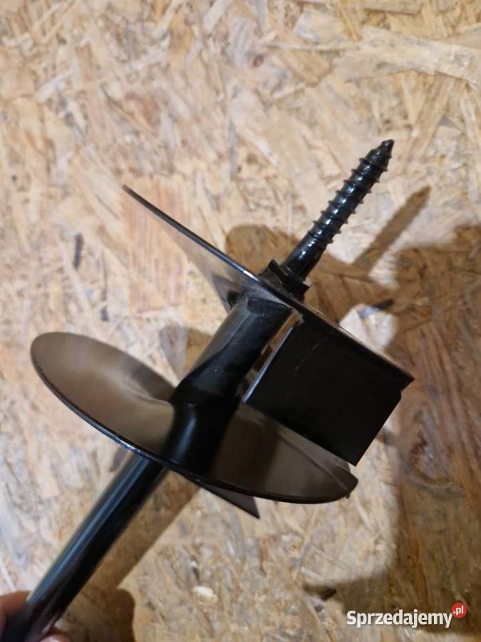 ŚWIDER RĘCZNY DO GLEBY WIERTNICA 170mm STALOWY