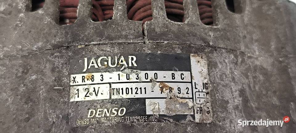 ALTERNATOR JAGUAR STYPE XR8310300BC osobowe Lipno sprzedam