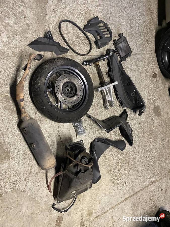 Yamaha Xmax 125 na części 2021r silnik rama Części i akcesoria motocyklowe Łańcut