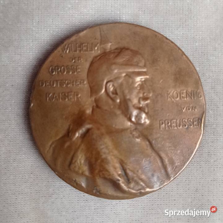Wilhelm l medal okolicznościowy Pozostałe Gdańsk