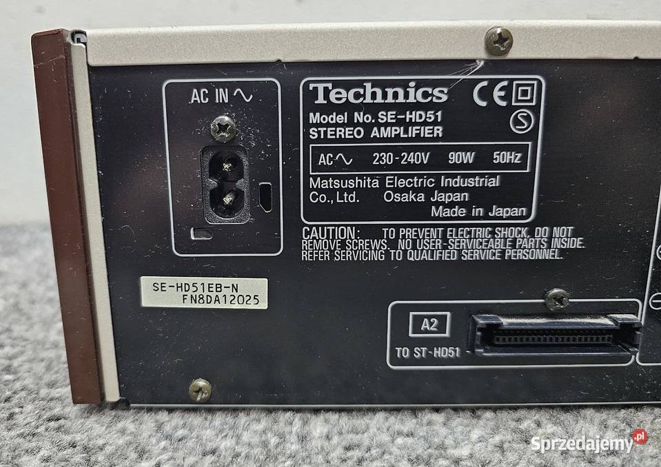 Wzmacniacz stereo Technics SEHD51
