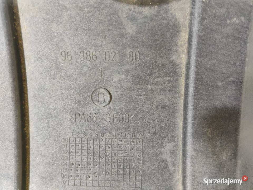 OSŁONA OBUDOWA SILNIKA CITROEN C3 16 9638602180 wielkopolskie