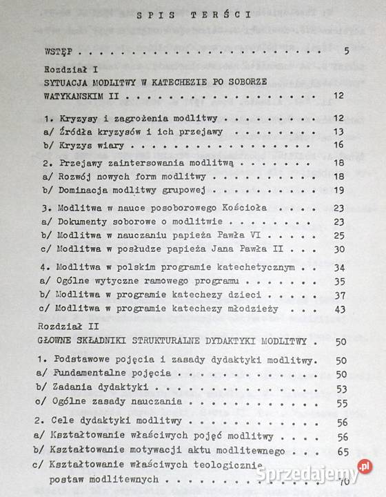 Katechetyczna dydaktyka modlitwy Stanisław lubelskie Chełm