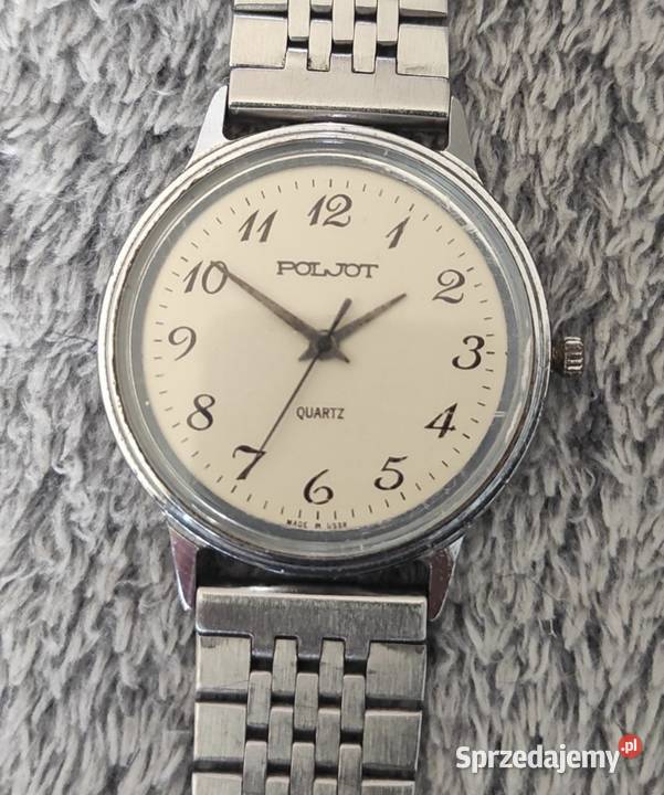 Zegarek kwarcowy Poljot PRL Radom