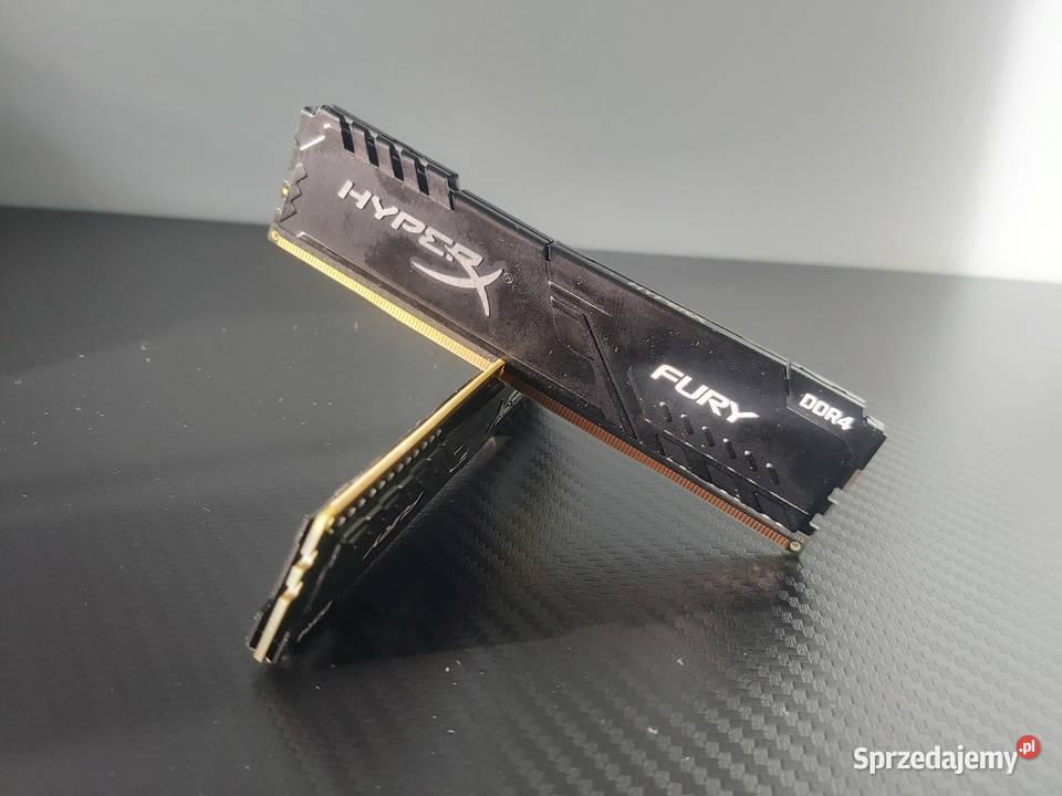 Pamięci RAM DDR4 HyperX FURY 3200MHz CL16 2x4Gb Pojemność 8GB Kamienna Góra