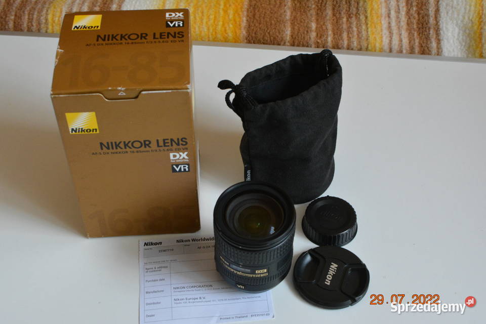 Nikkor AFS 1685mm f3556 DX Biała Podlaska