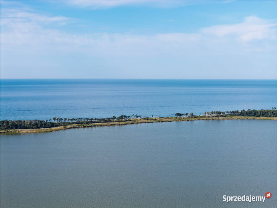 Działka z widokiem na morze i jezioro Darłowo