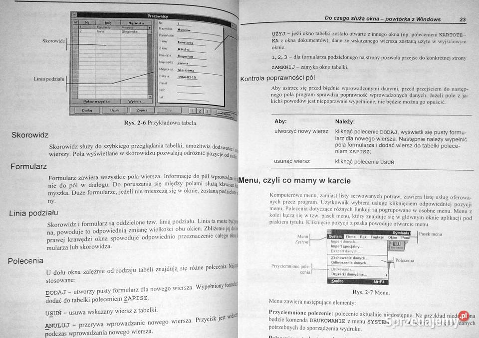 Finanse i księgowość Windows TM Wersja 20 Joanna Rok wydania 1996 Pozostałe