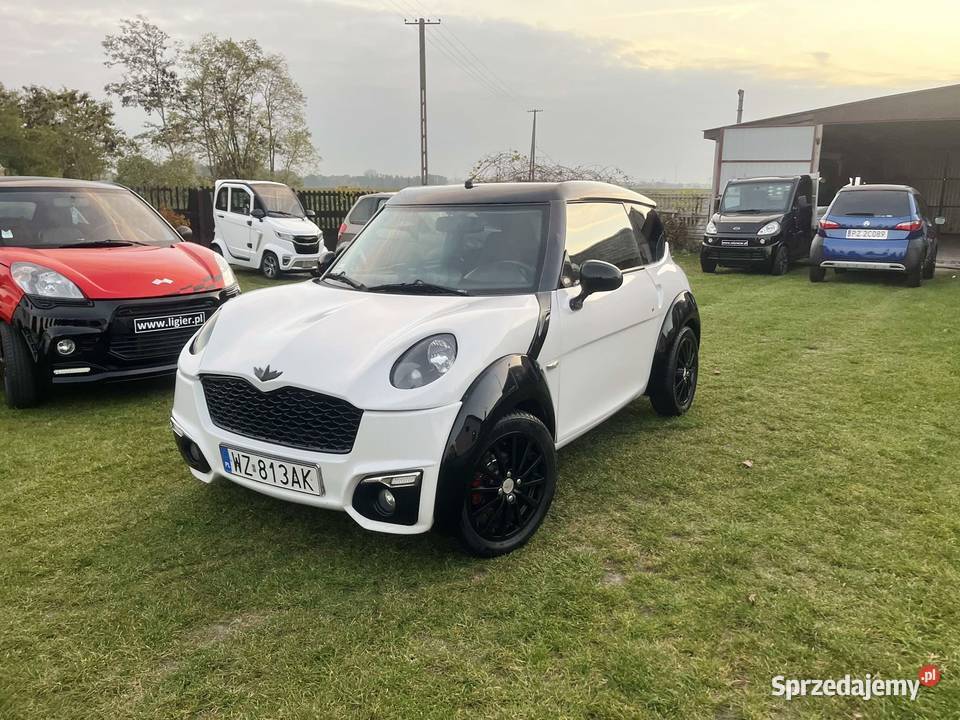 Aixam Ligier Microcar L7e benzyna na B1 zadbany Aixam Pajęczno