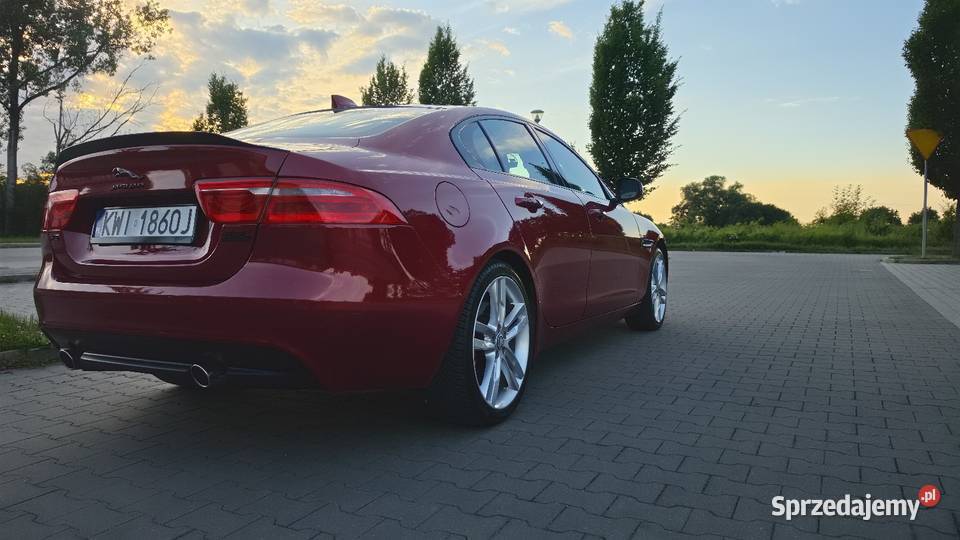 Jaguar xe skórzana tapicerka Niepołomice
