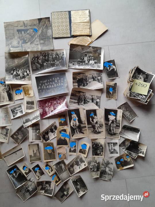 Stare zdjęcia powojenne PRL wczesny PRL zestaw Dąbrowa Górnicza