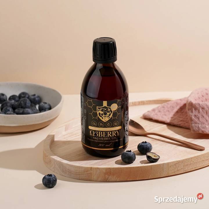 Omega 3 Berry O3B Suplement diety w płynnej mazowieckie Warszawa