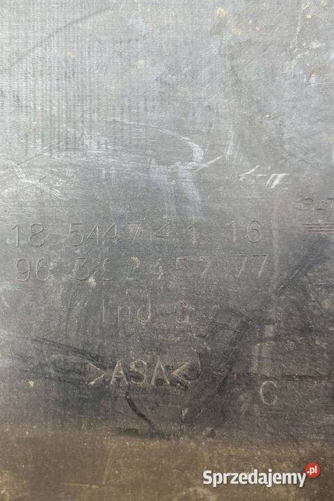 OSŁONA PASA PRZEDNIEGO NAKŁADKA PASA PEUGEOT 607 Międzychód