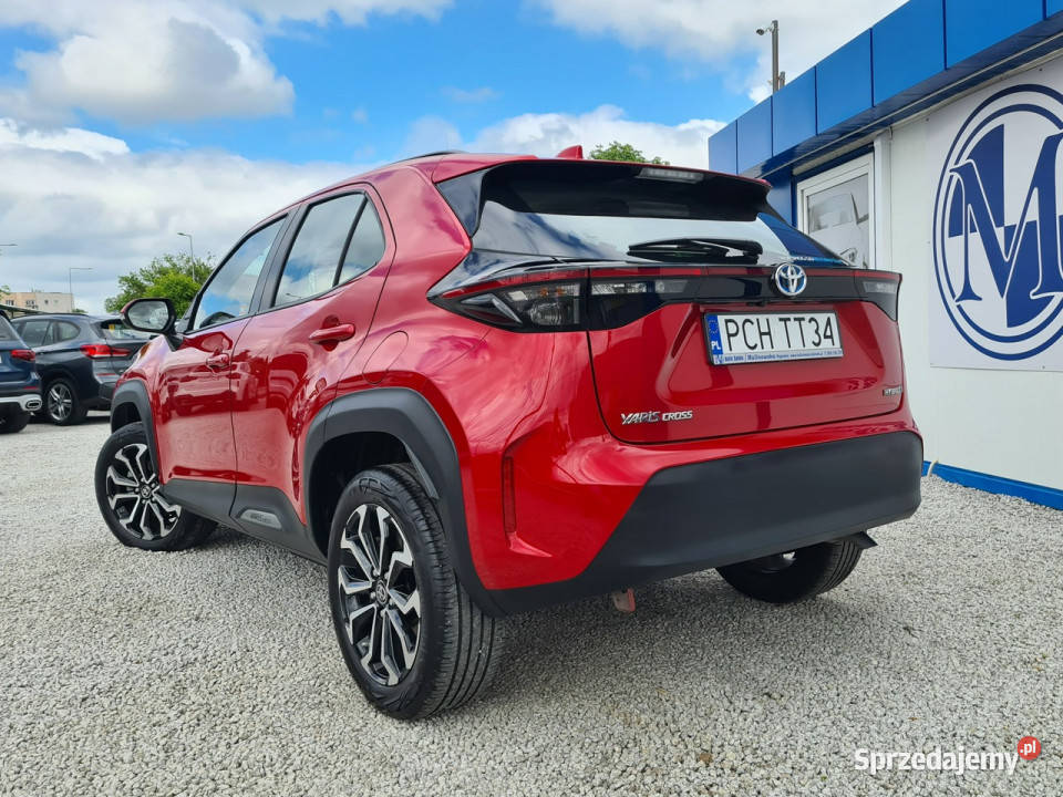 Toyota Yaris Cross Salon 22 Kamera Klimatronik asystent pasa ruchu Wągrowiec
