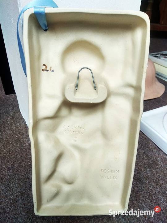Kafel ceramiczny że śpiącym chłopczykiem Świetny Gdańsk