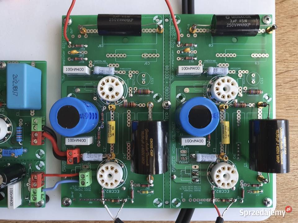 DIY Przedwzmacniacz Lampowy ECC82 ECC88 KIT