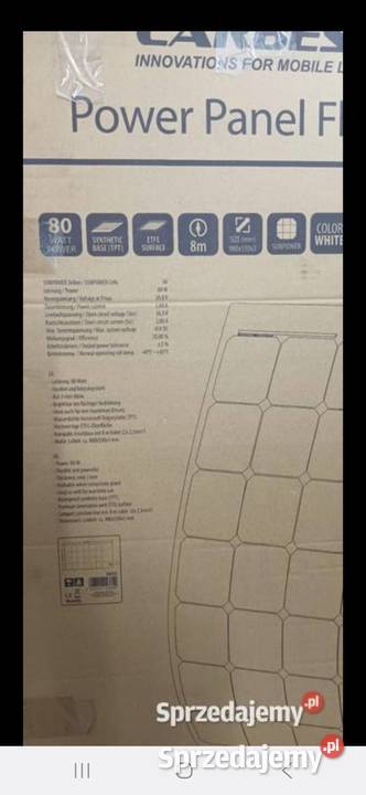 Panel solarny Carbest Power Flex 80w 12V Kutno