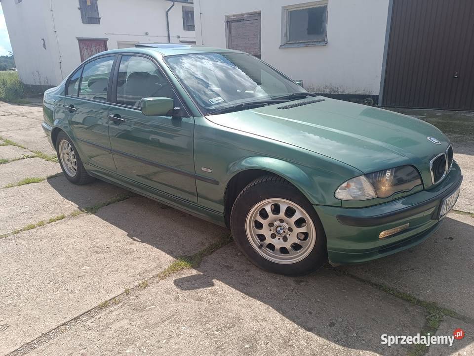 BMW E46 Benzyna 2000r klima manualna Seria 3 Giżycko sprzedam