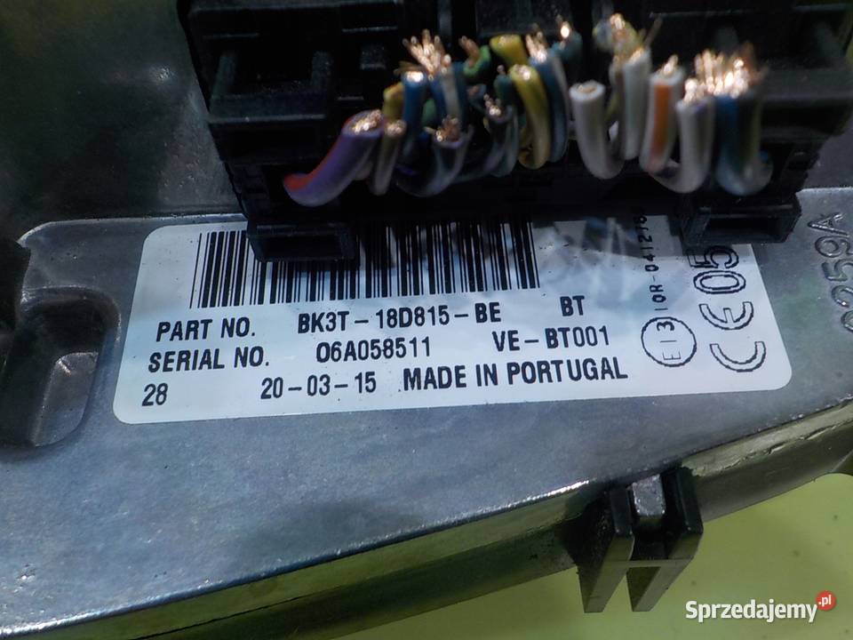 FORD TRANSIT MK8 VIII 22 TDCI 15r panel radia mazowieckie Suków