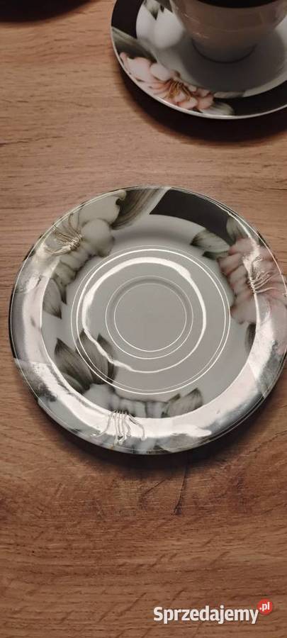 Filiżanki do kawy porcelana Karolina Filiżanki i spodki Kłobuck